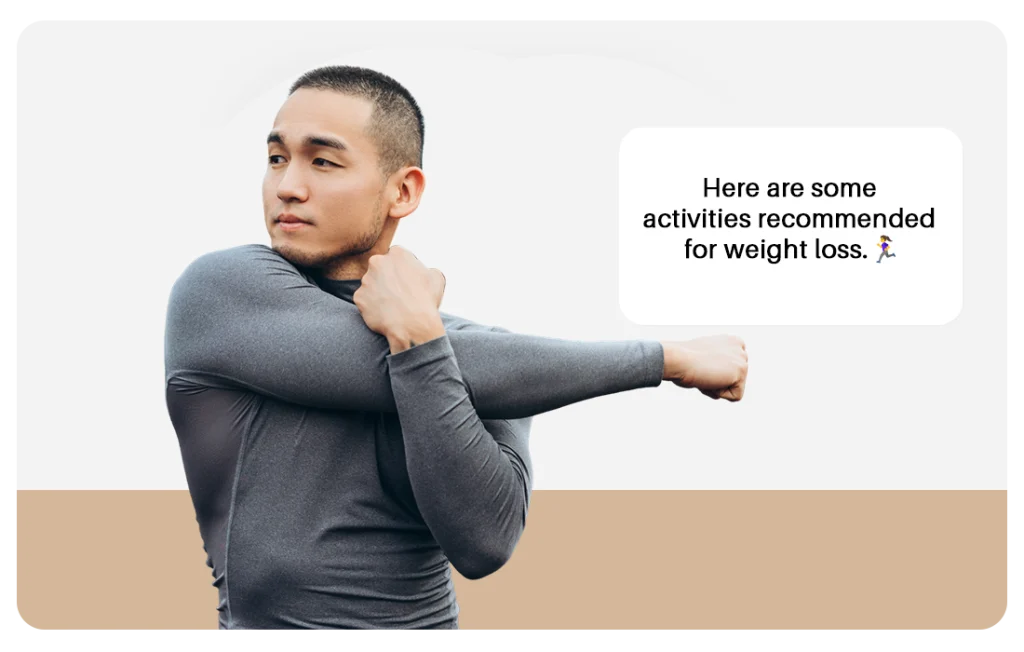 Final step visual in health journey graphic