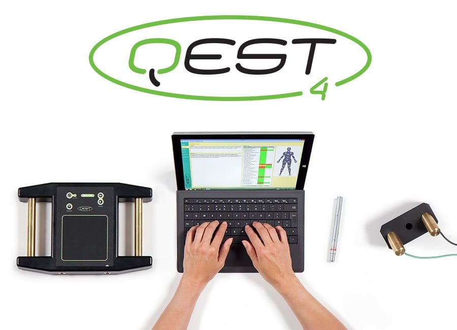 Qest4 scan in progress—personalized wellness at Aurum Health.