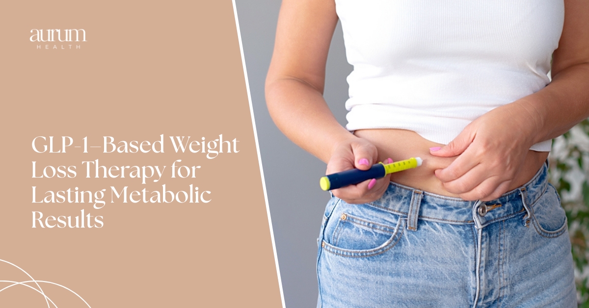 GLP-1–Based Weight Loss Therapy for Lasting Metabolic Results