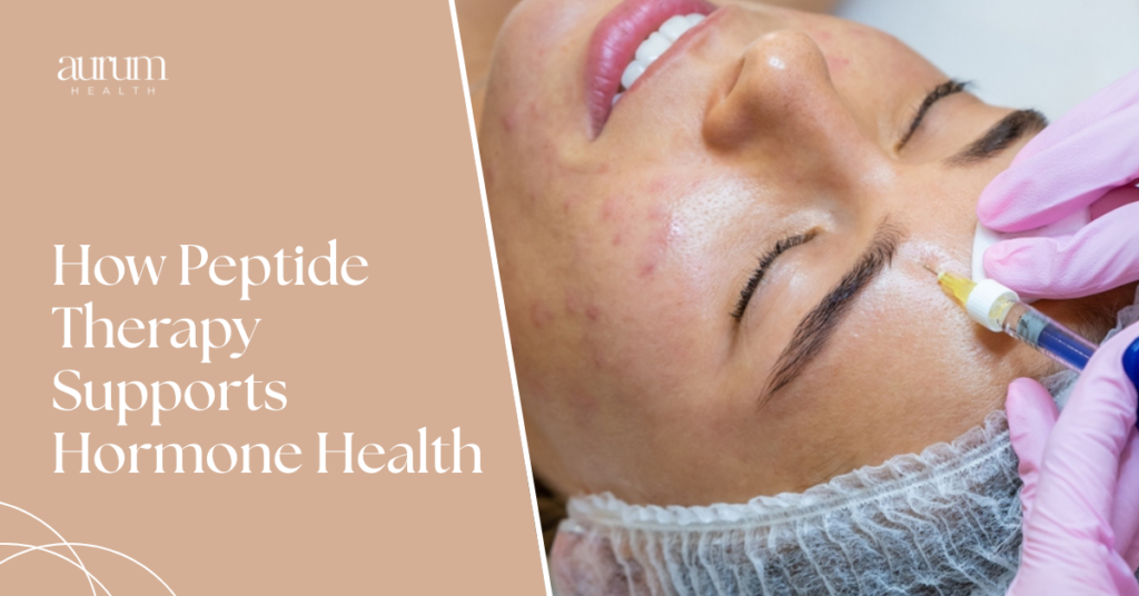 How Peptide Therapy Supports Hormone Health