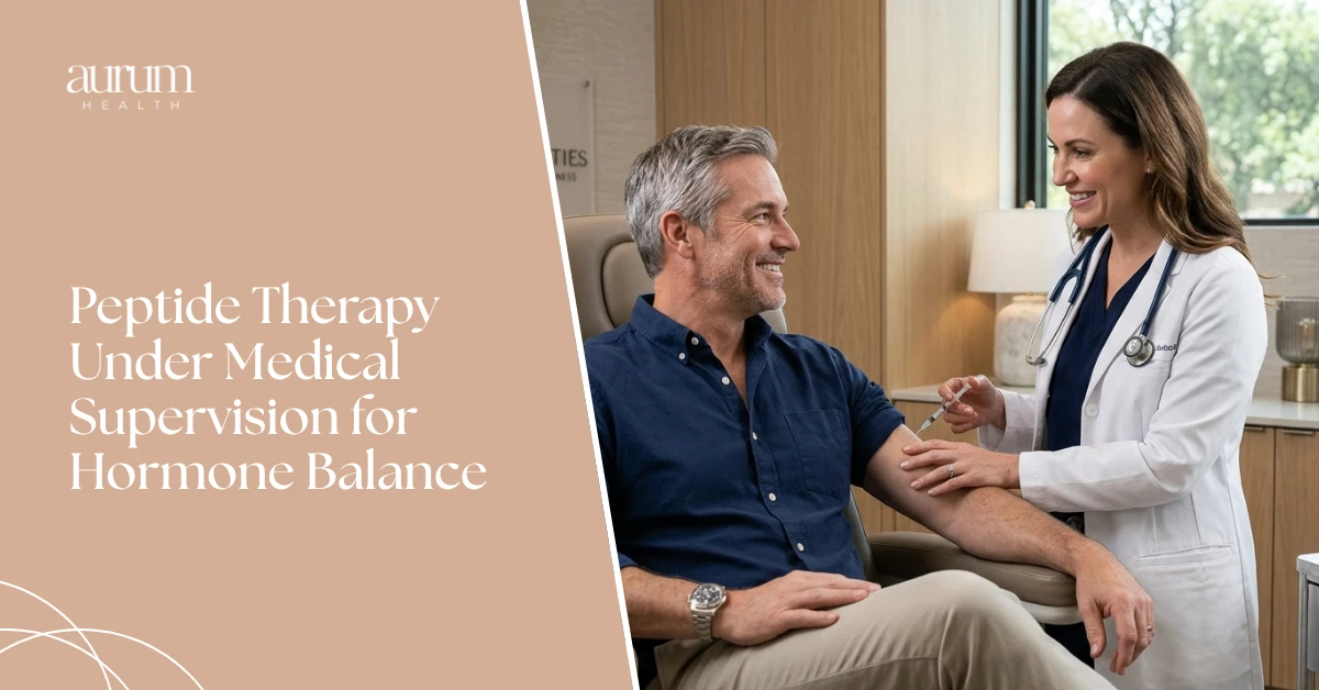 Peptide Therapy Under Medical Supervision for Hormone Balance